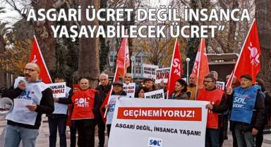 Sol Parti: “Geçinemiyoruz. Asgari Değil İnsanca Yaşam”