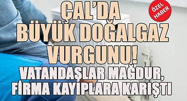 Çal'da Büyük Doğalgaz Vurgunu: Vatandaşlar Mağdur, Firma Kayıplara Karıştı