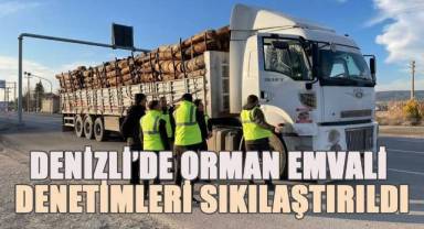 Denizli’de Orman Ürünlerine Yönelik Kontroller Artırıldı
