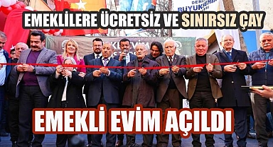 Denizli Emekli Evim coşkuyla açıldı