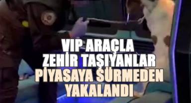 Denizli'ye Uyuşturucu Taşıyan VIP Araç Operasyonla Durduruldu; 2 Kişi Tutuklandı