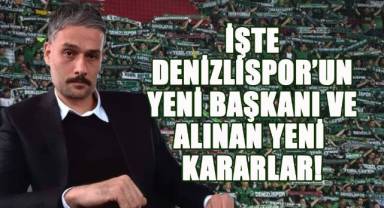 Denizlispor Başkanı Erhan Ergil Oldu ve Önemli Kararlar Alındı
