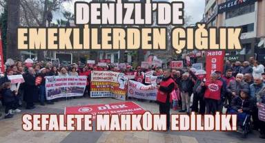 Emekli-Sen'den Denizli'de Eylem: