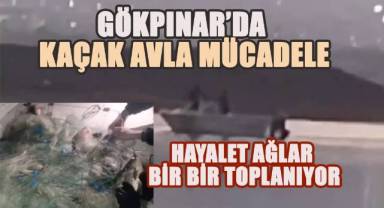 Gökpınar Barajı'nda Kaçak Av Temizliği: Bin Metrelik Hayalet Ağ Toplandı