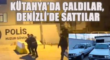 “Change” Çetesine Darbe! Kütahya'da Çaldılar, Denizli'de Sattılar; 4 kişi yakalandı