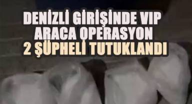 Lüks Araçta Rekor Miktar Yakalandı. Piyasaya Süremeden 2 Kişi Tutuklandı