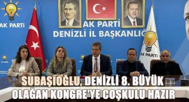 AK Parti Denizli'de Görev Değişimi ve 8. Büyük Olağan Kongre Coşkusu