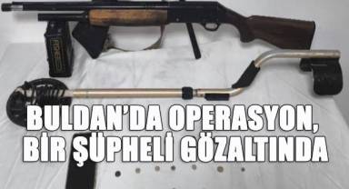 Buldan’da Tarihi Eser ve Uyuşturucu Operasyonu: Bir Şüpheli Gözaltında