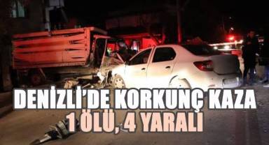 Denizli'de Alkollü Sürücünün Neden Olduğu Kazada 17 Yaşındaki Genç Hayatını Kaybetti