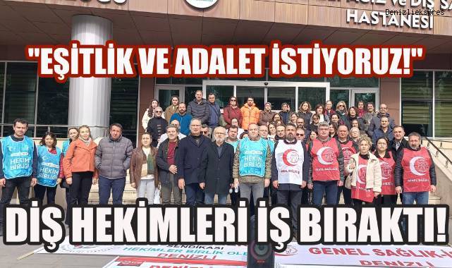 Denizli'de Diş Hekimlerinden Büyük İsyan: ‘Artık Yeter!