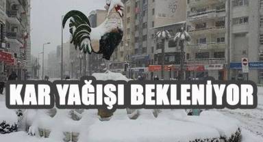 Denizli'de kar yağışı bekleniyor