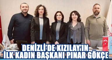 Denizli’de Kızılay’ın İlk Kadın Şube Başkanı: Pınar Gökçe Oldu