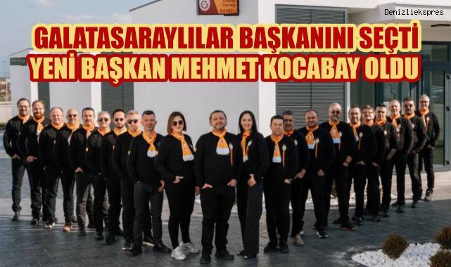 Denizli Galatasaray Taraftarları Derneği'nde Mehmet Kocabay Dönemi