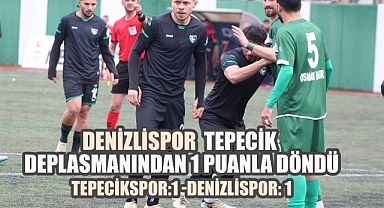 Denizlispor, Tepecik Deplasmanından 1 Puanla Döndü
