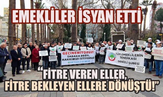 Emekliler İsyan Etti: “Fitre Veren Eller, Fitre Bekleyen Ellere Dönüştü!”
