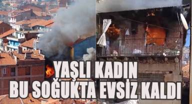 Güney’de Korkutan Yangın: Yaşlı Kadının Evi Küle Döndü