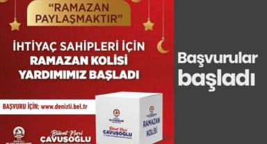 Ramazan kolileri, ihtiyaç sahiplerine ulaştırılacak