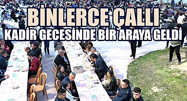 Çal Belediyesi Kadir Gecesi'nde Gönülleri Birleştirdi!