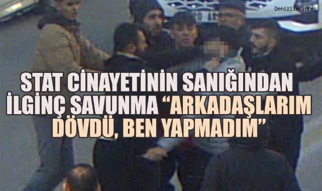 Denizli'de maç çıkışı vahşet: Genç baba öldürüldü, sanıktan kan donduran savunma!