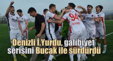 Denizli İdman Yurdu, galibiyet serisini Bucak ile sürdürdü