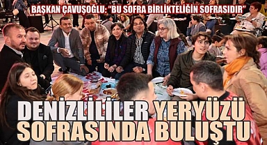 Denizliler Yeryüzü Sofrasında buluştu
