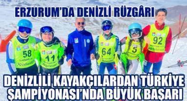 Erzurum'da Denizli Rüzgârı: Madalya Yağmuru!