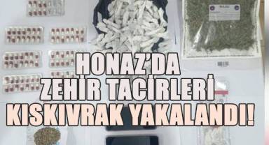 Honaz'da Zehir Tacirleri Kıskıvrak Yakalandı!