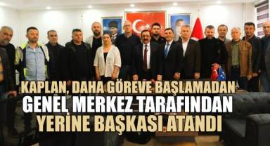 İl Başkanlığı'nı kazandı, ancak Genel Merkez göreve başlatmadı