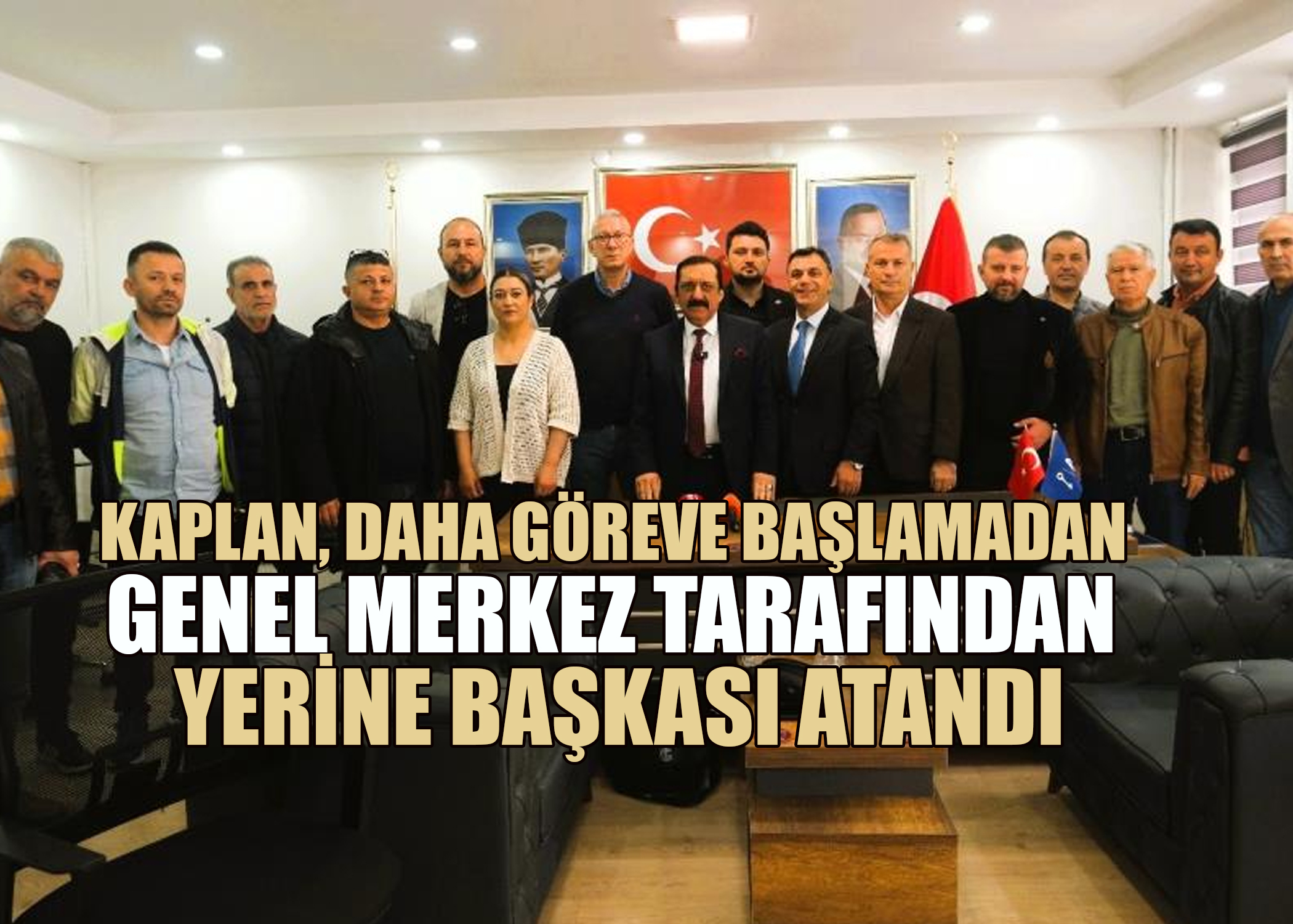 İl Başkanlığı'nı kazandı, ancak Genel Merkez göreve başlatmadı