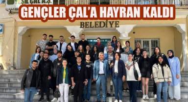 Başkan Hakan Turizm Haftası'nda Çal'ın saklı güzelliklerini öğrencilerle buluşturdu