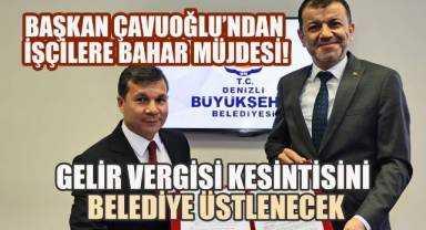 Büyükşehir'den işçilerine bahar müjdesi!