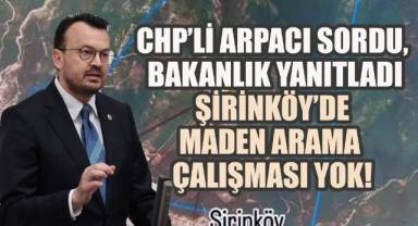 CHP’li Arpacı Sordu, Bakanlık Yanıtladı: Şirinköy’de Maden Arama Çalışması Yok!