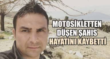Denizli’de motosikletten düşen adam hayatını kaybetti