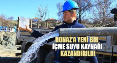 Honaz’a yeni bir içme suyu kaynağı kazandırıldı