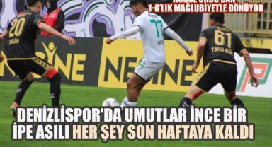 Horoz'da umutlar Son 90 Dakikaya Kaldı