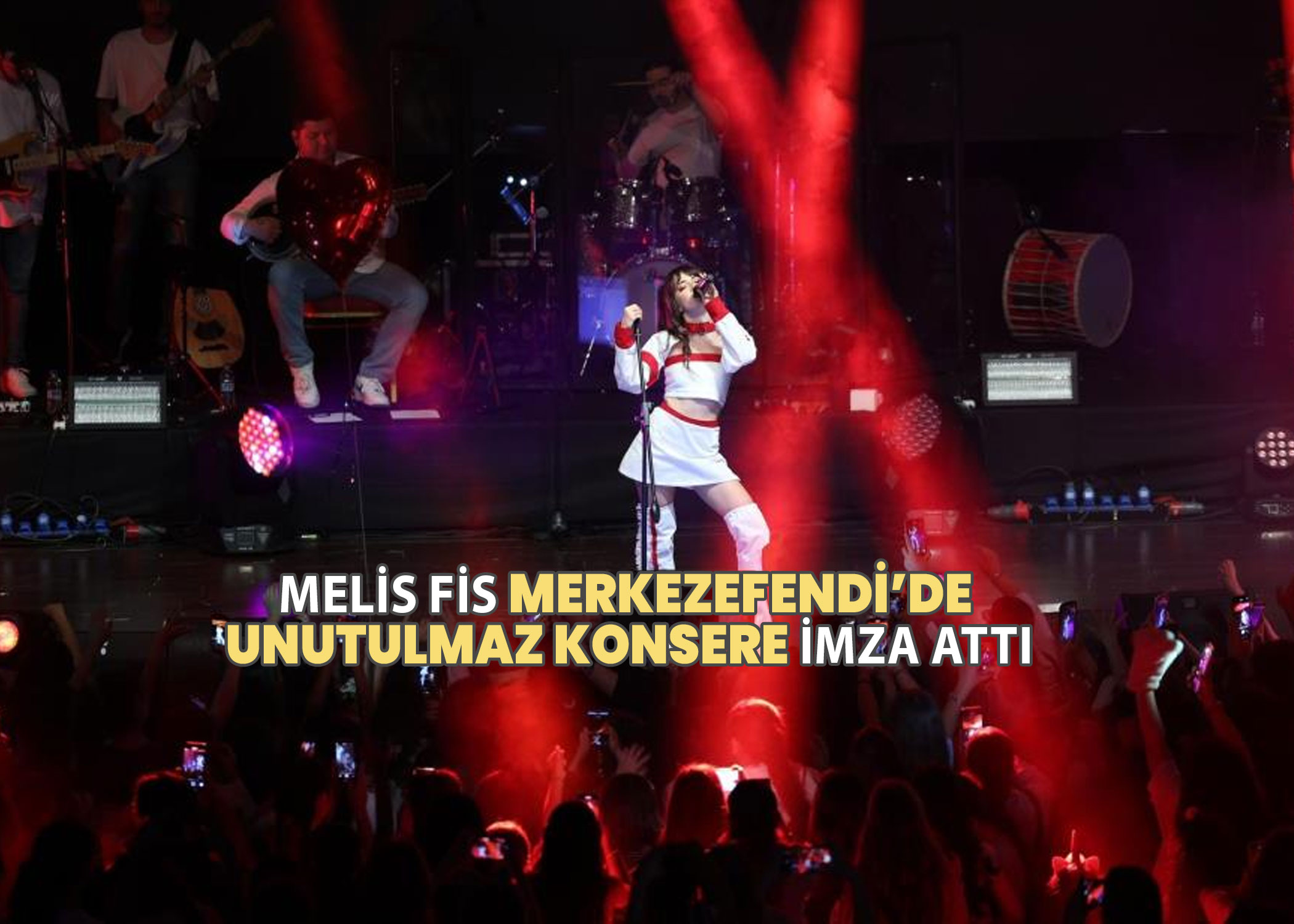 Melis Fis Merkezefendi’de unutulmaz konsere imza attı
