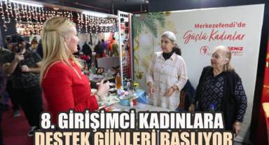 8. GİRİŞİMCİ KADINLARA DESTEK GÜNLERİ BAŞLIYOR