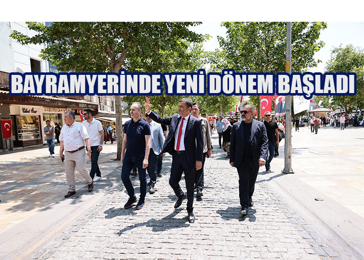 Bayramyeri Meydanı Trafiğe kapatıldı