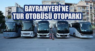 Bayramyeri’ne tur otobüsü otoparkı