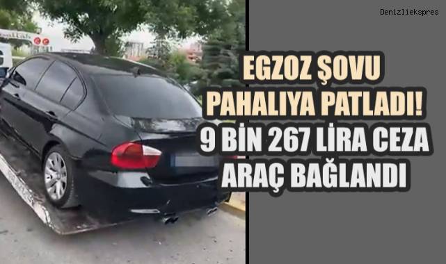 Denizli’de Gürültü Terörüne Geçit Yok: Polis