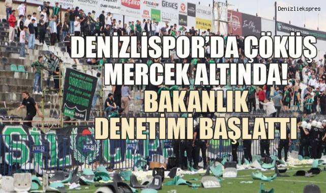 Denizlispor’da Çöküş Mercek Altında: Bakanlık Denetimi Başlattı