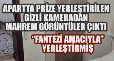Günlük Kiralık Daireye Yerleştirilen Prizlerden Mahrem Görüntüler Çıktı