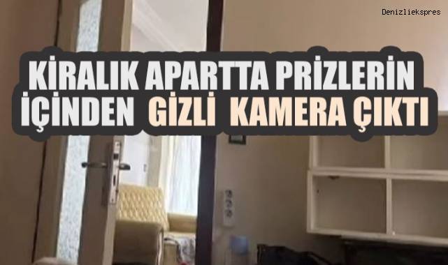 Kiralık Apartta Prizlerin İçinden Gizli Kamera Çıktı