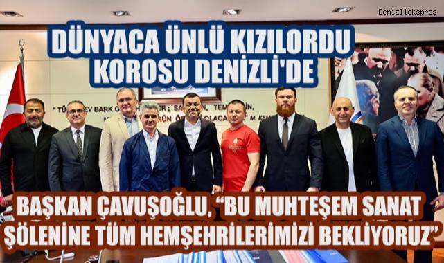 Kızılordu Korosu Denizli'de: Tarih, Sanat ve Dostluk Aynı Sahnede Buluşuyor