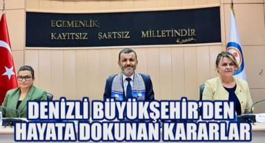 Başkan Çavuşoğlu’ndan Denizli’ye sosyal destek yağmuru