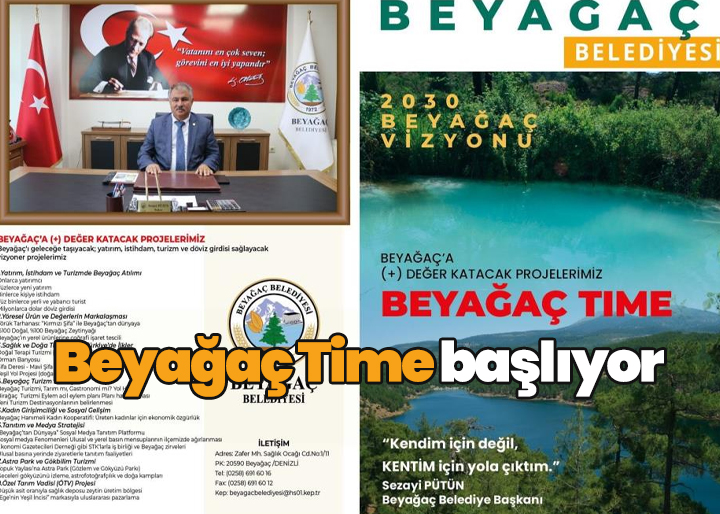 Beyağaç Time başlıyor
