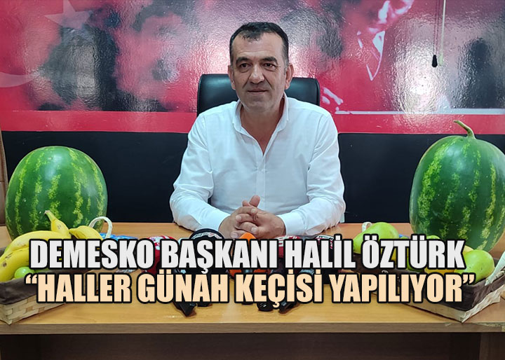 DEMESKO Başkanı Halil Öztürk: 