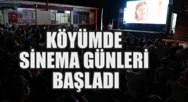 Denizli Büyükşehir'den 17 ilçeye yazlık sinema keyfi