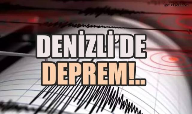 Denizli’de Gece Yarısı Hissedilen Deprem Korkuttu