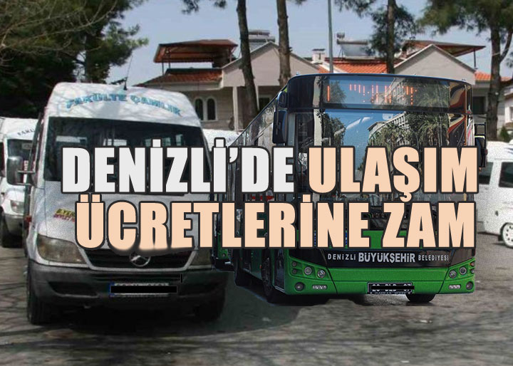 Otobüs, Minibüs ve Taksilerde Yeni Tarife 1 Temmuz’da Başlıyor